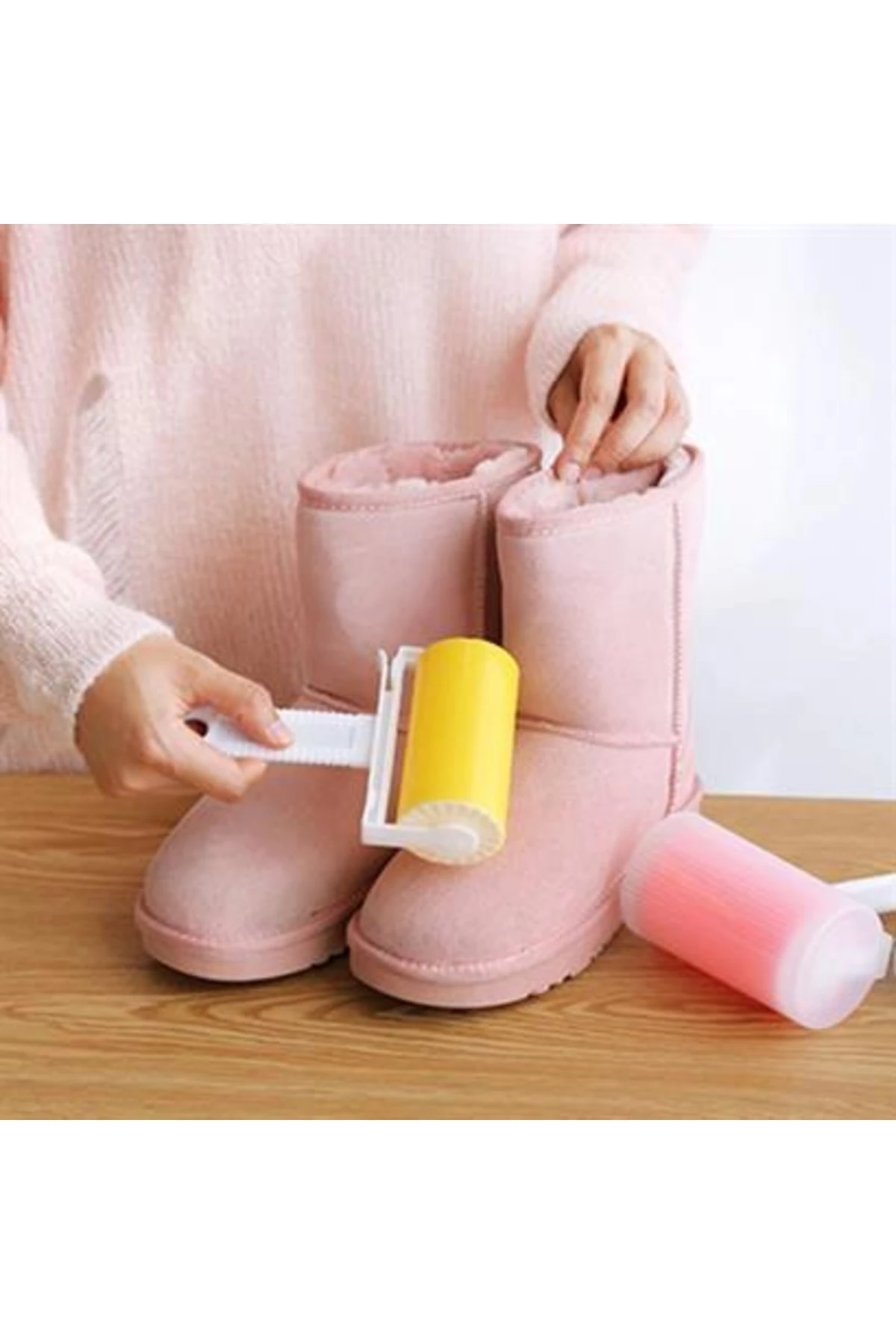 Yeni Nesil Yıkanabilir Pratik Tüy Ve Toz Toplama Rulosu Aparatı