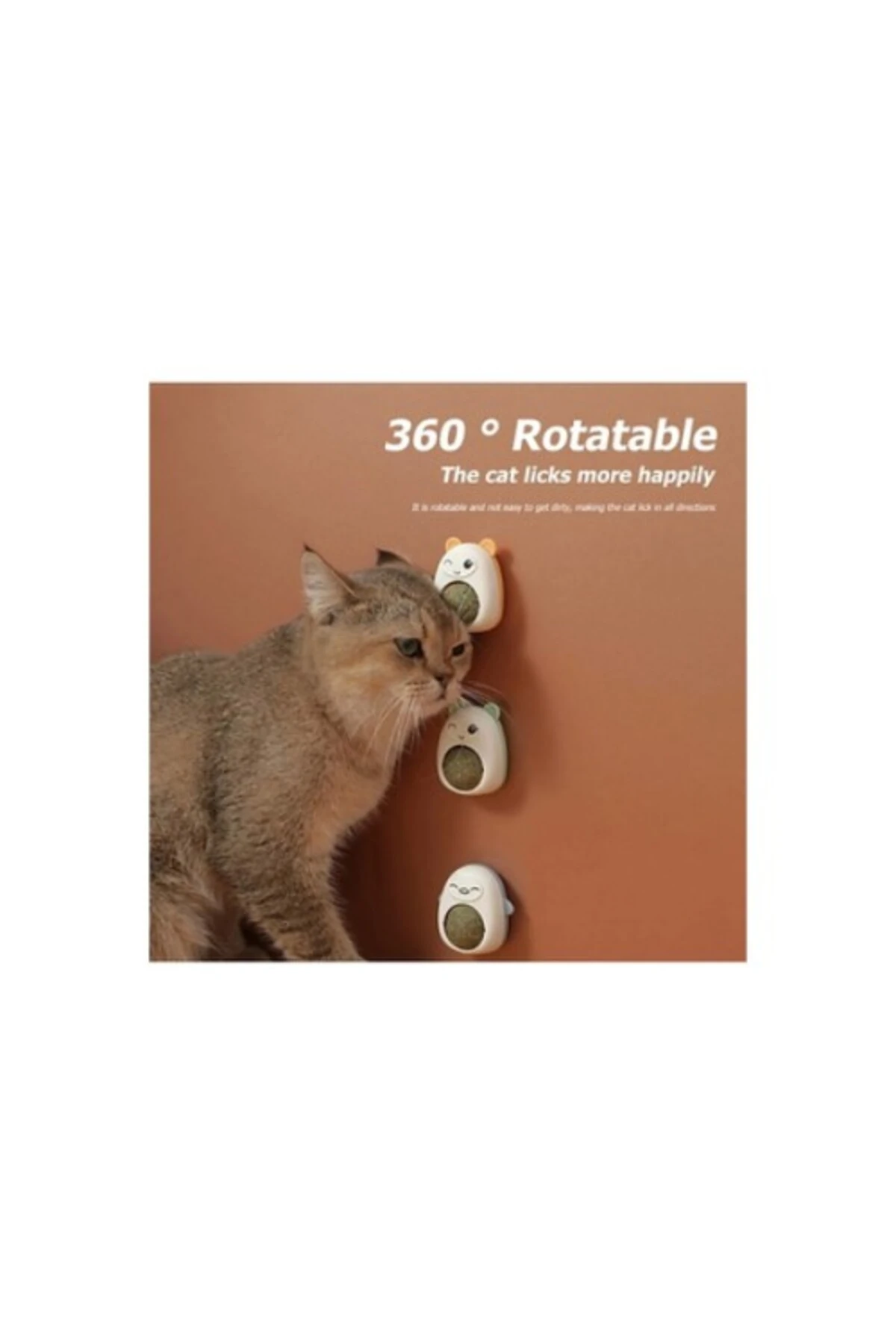 Ayıcıklı Kedi Otu Yalama Topu