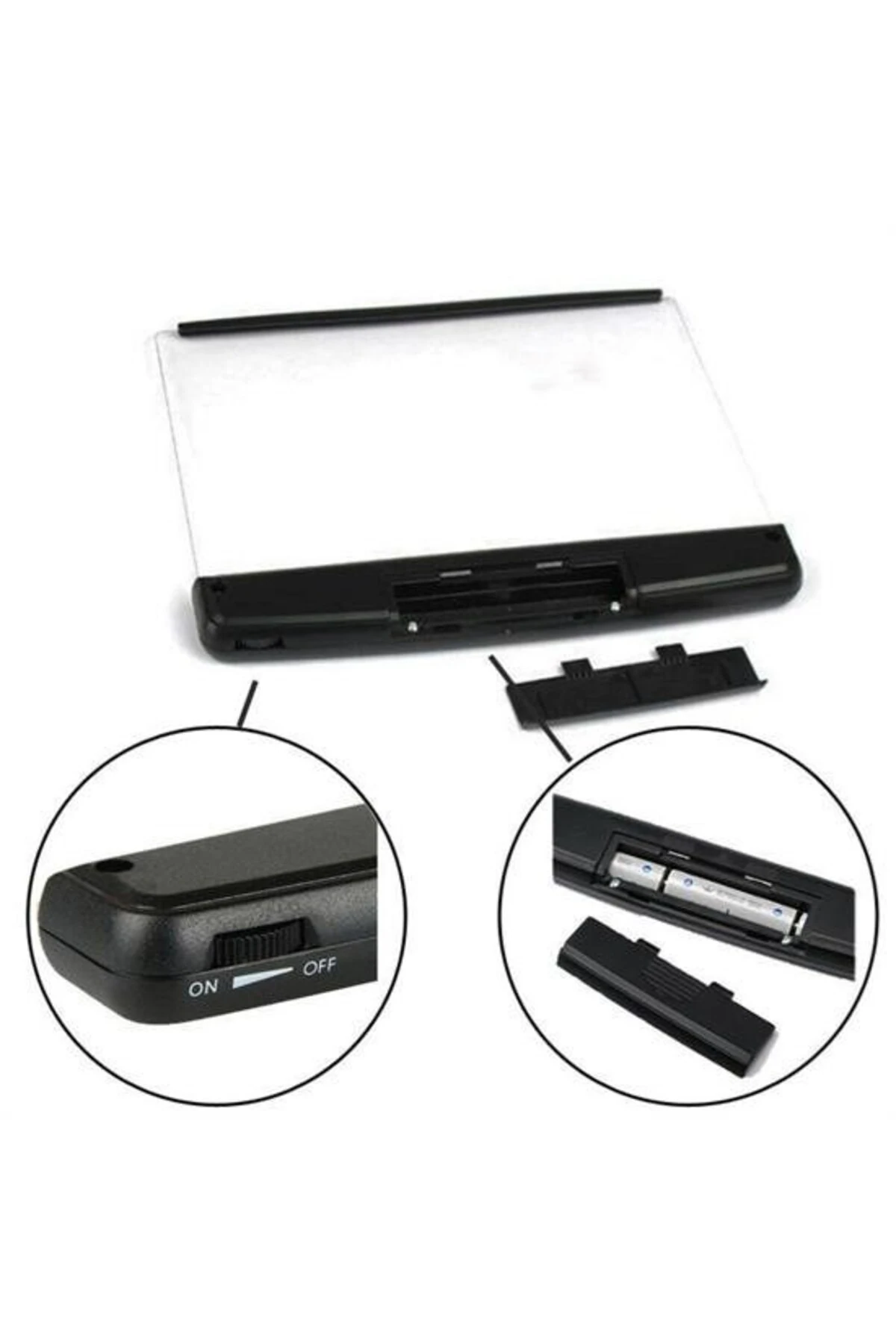 Kitap Arası Okuma Işığı Led Panel Kitap Okuma Lambası