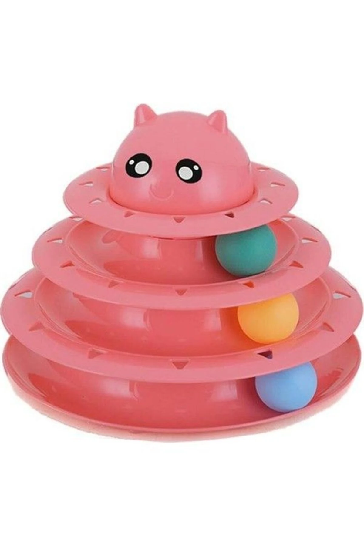3 Katlı Kedi Oyuncağı Turntable Cat Toy
