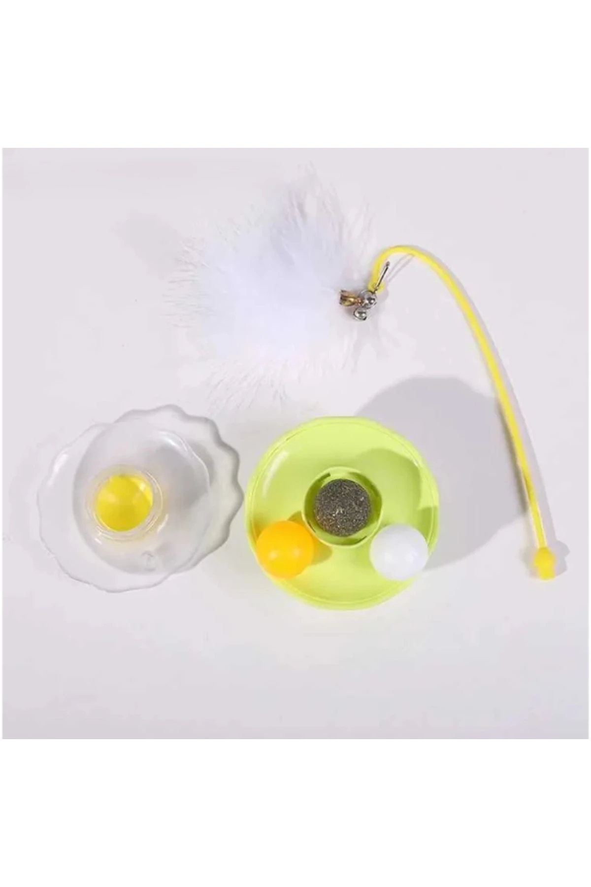 Zilli Kedi Otlu Hacıyatmaz Oyuncağı