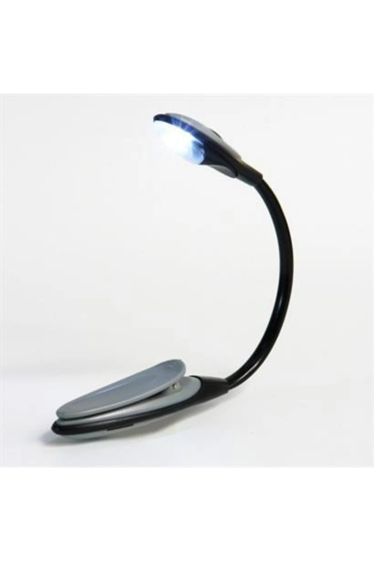 Kitap Okuma Lambası Kıskaçlı Işık Pilli Aydınlatma Kitap Okuma Işığı