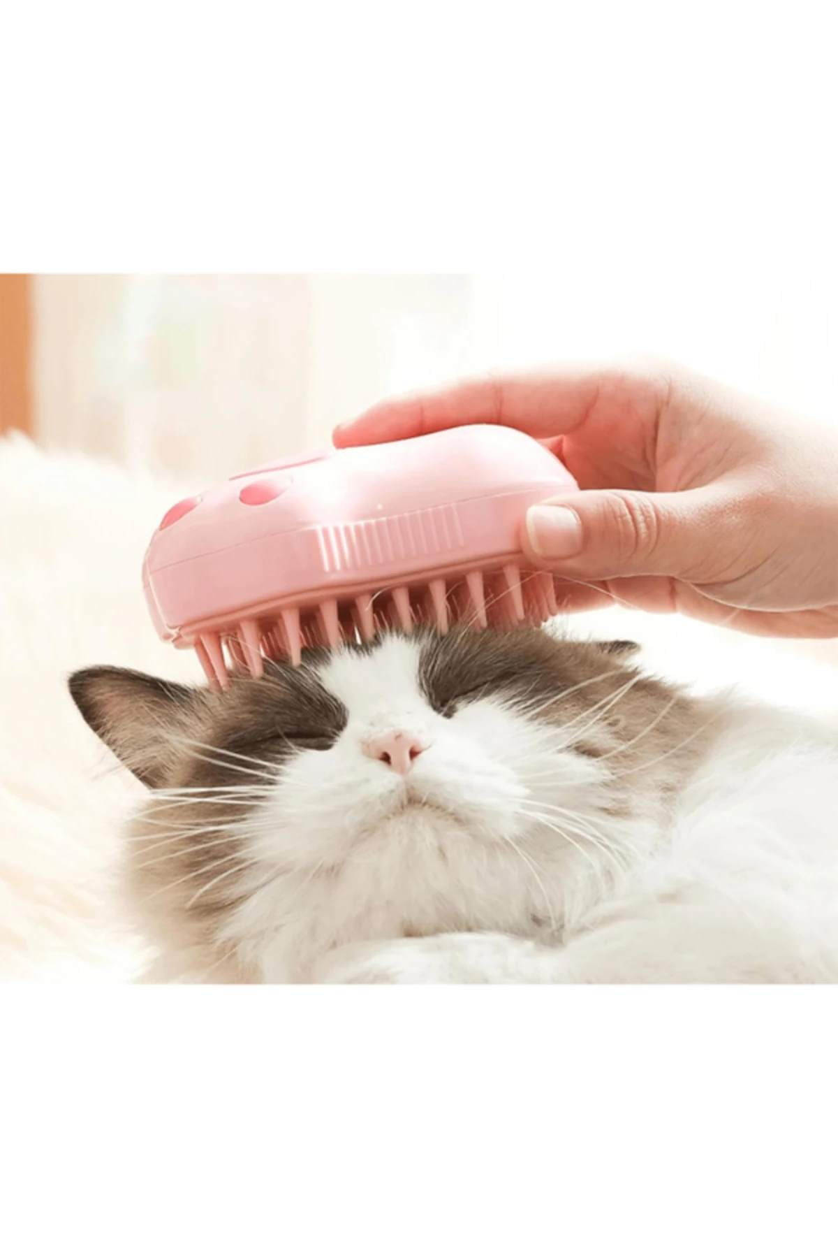 Pati Tasarımlı Buharlı Tarak