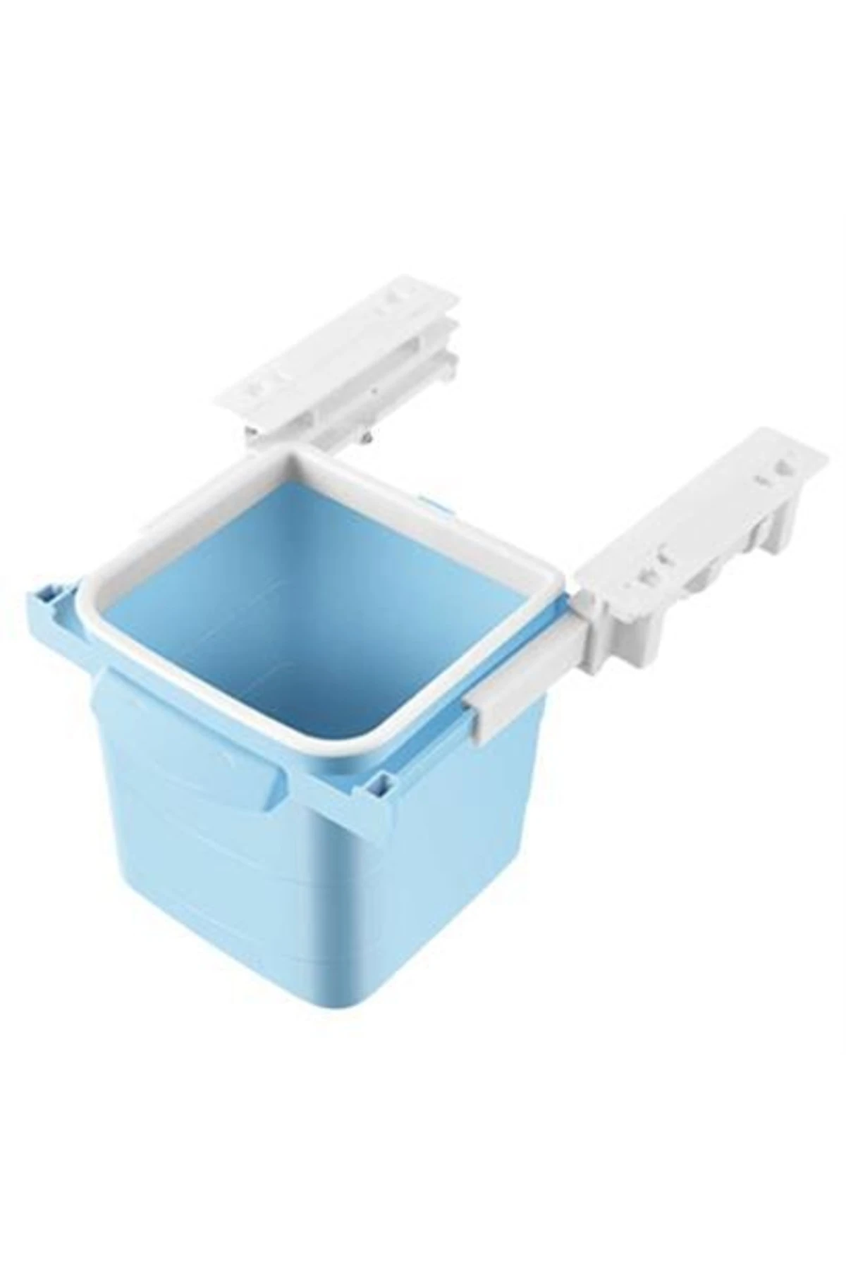 roichil® Mini Masa Çöp Kovası Plastik Tezgah Altı Geri Çekilebilir Yapışkanlı Görünmez Bölme Pratik