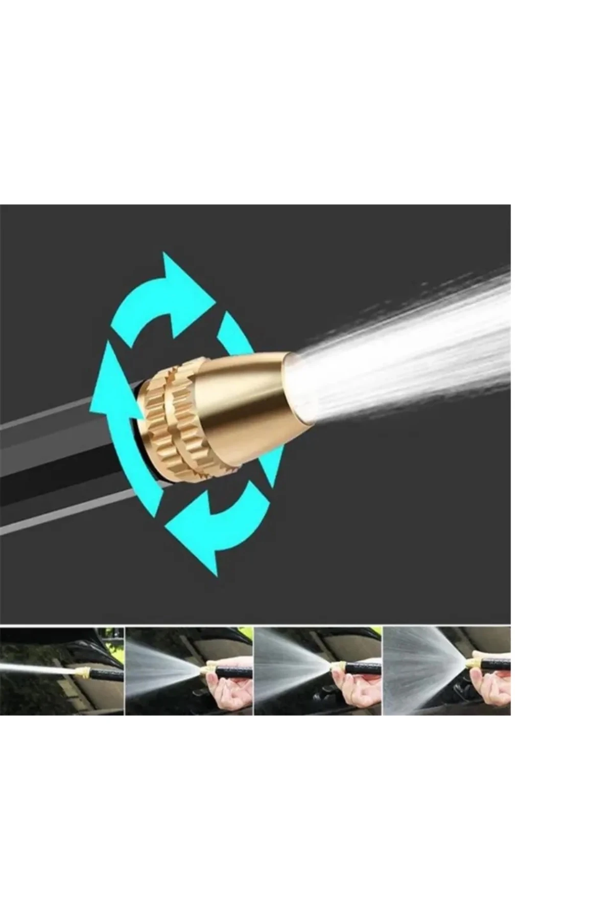 Ayarlanabilir Basınçlı Çok Fonksiyonlu Yıkama Tabancası