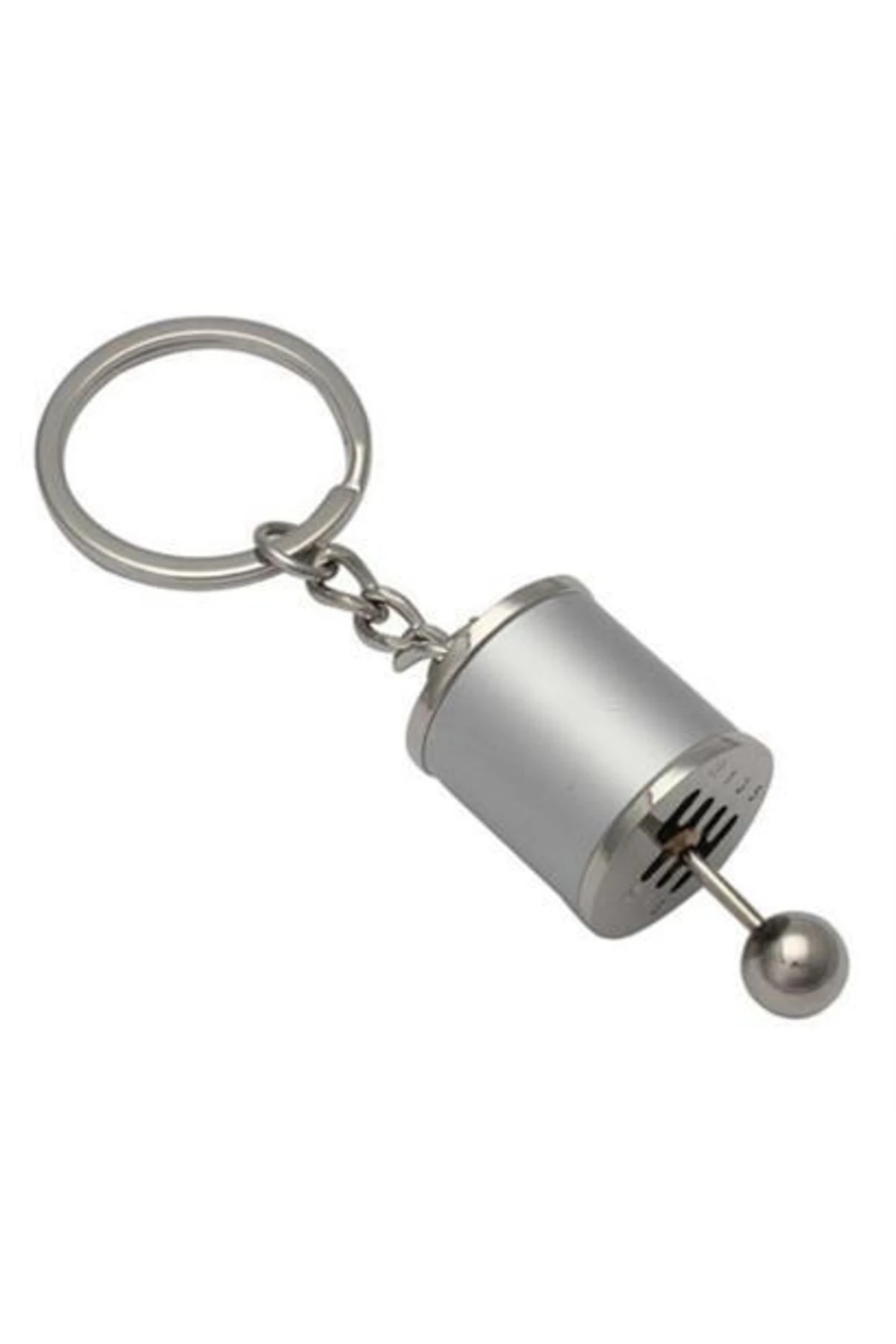 roichil® Hareketli Araba Vites Anahtarlık Altı Hız Manuel Vites Dişli Shifter Topuzu Metal Anahtarlık