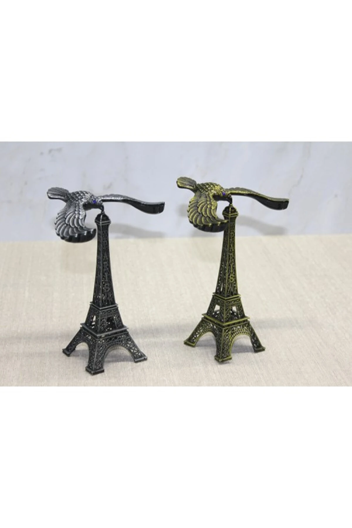 Kartallı Metal Eyfel Kulesi Model 2