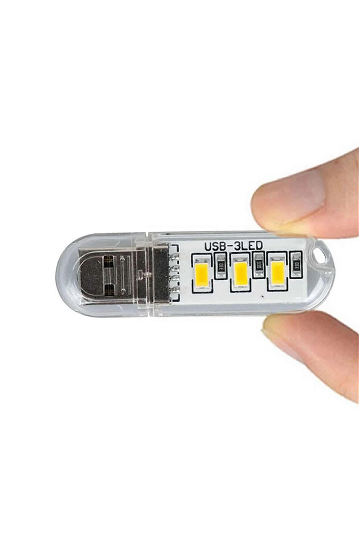 Mini Usb Led Lamba 5730 Smd 3 Led Anahtarlık Portatif Taşınabilir Gece Lambası