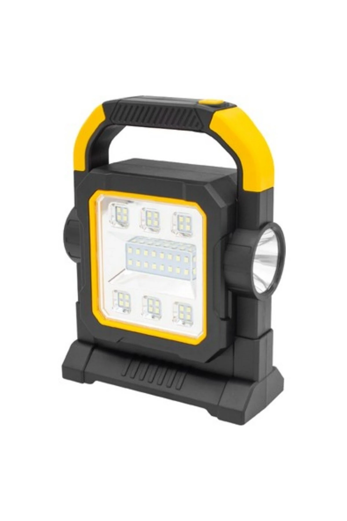 Şarjlı Solar LED Çalışma Işığı | USB Çıkışlı Taşınabilir Projektör Lamba