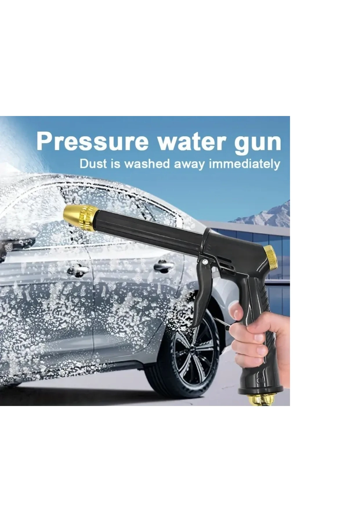 Ayarlanabilir Basınçlı Çok Fonksiyonlu Yıkama Tabancası