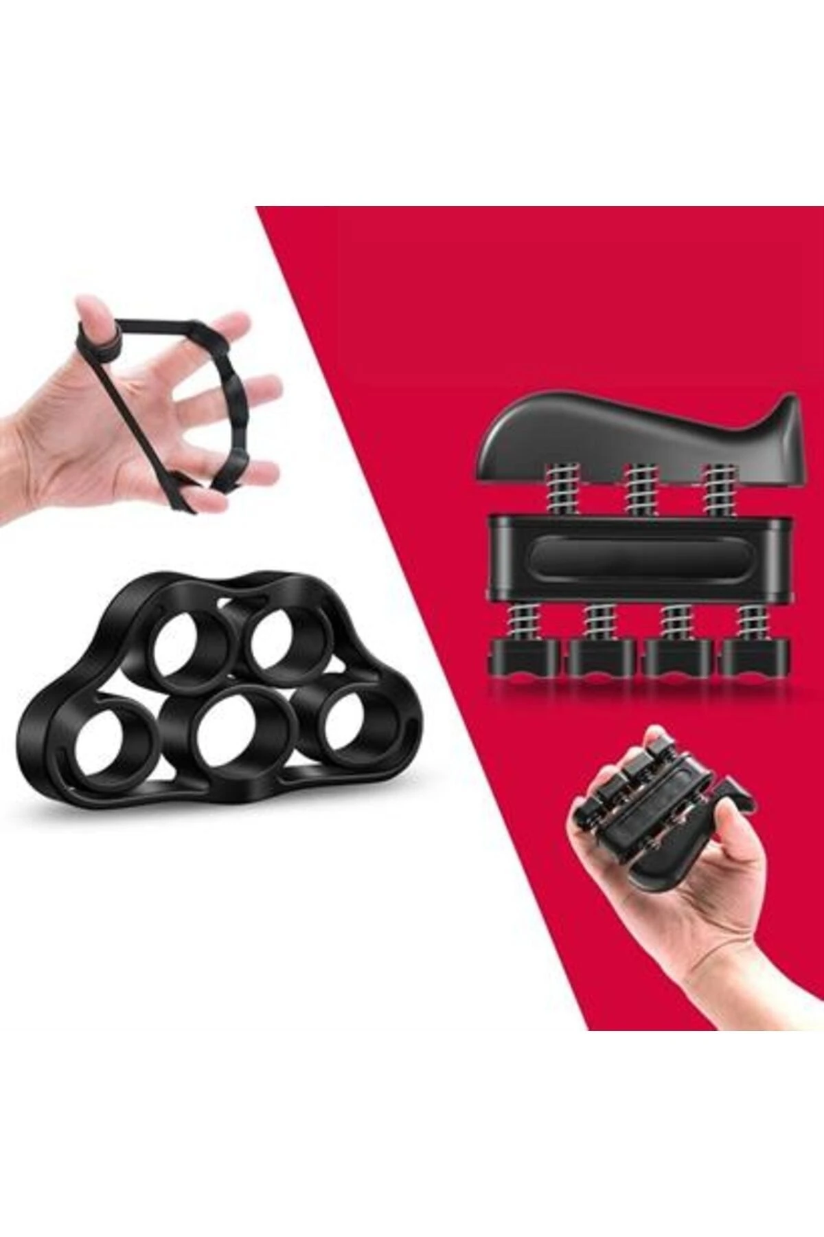 5 Parça El, Kol Ve Parmak Egzersiz Spor Aletleri Seti Fitness Takımı Fatura Adı