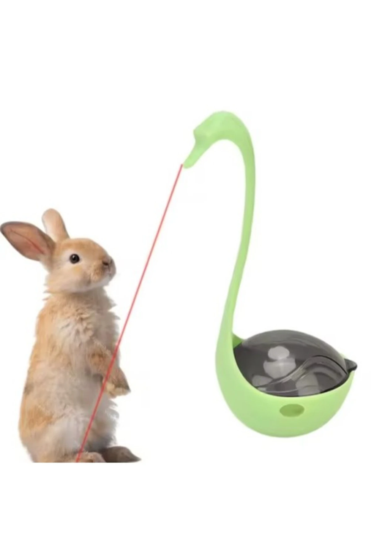 Kuğu Şeklinde Lazerli Kedi Oyuncağı