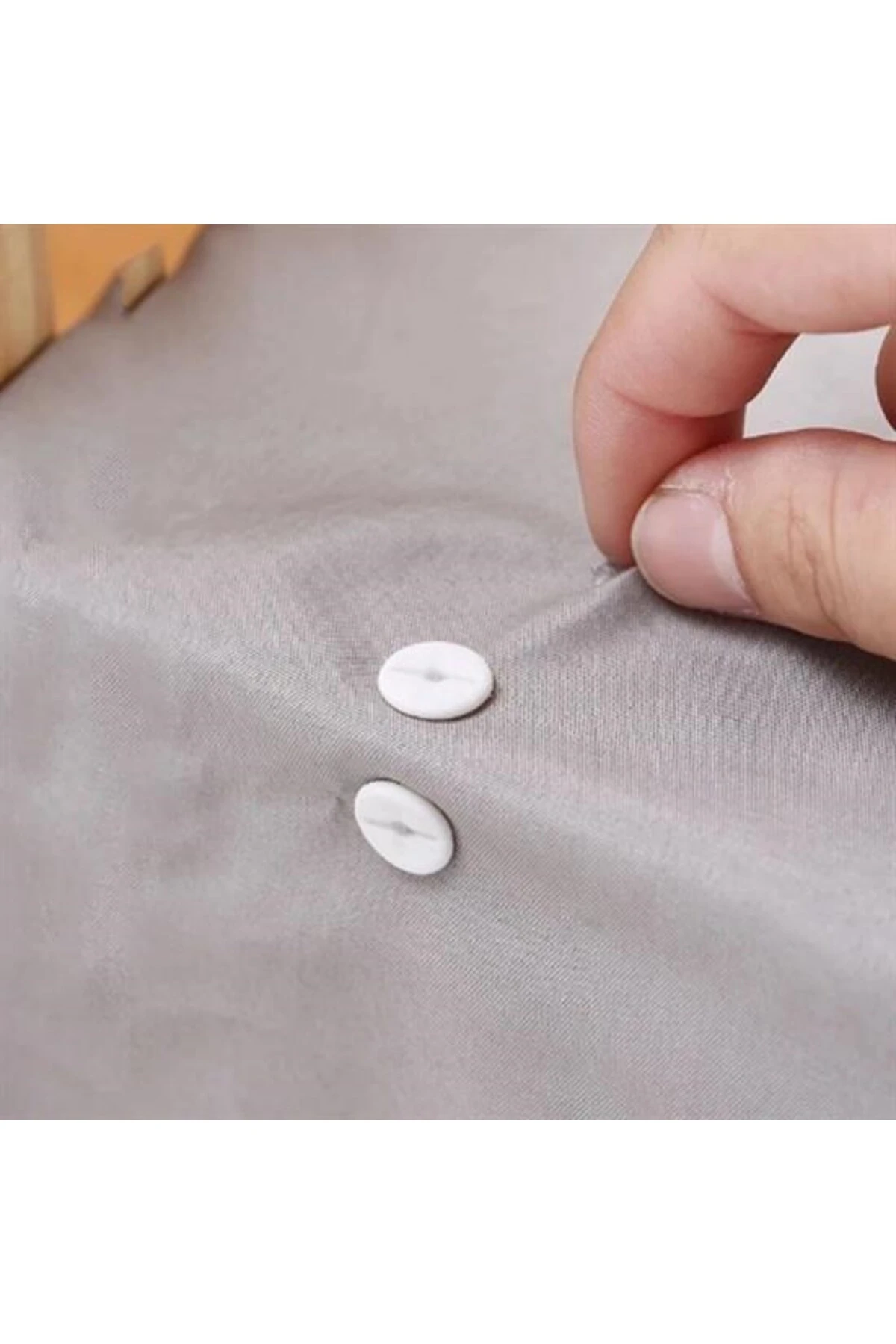 ® Yorgan Kılıfı Ve Çarşaf Tutucu Sabitleyici Düğme Kiti