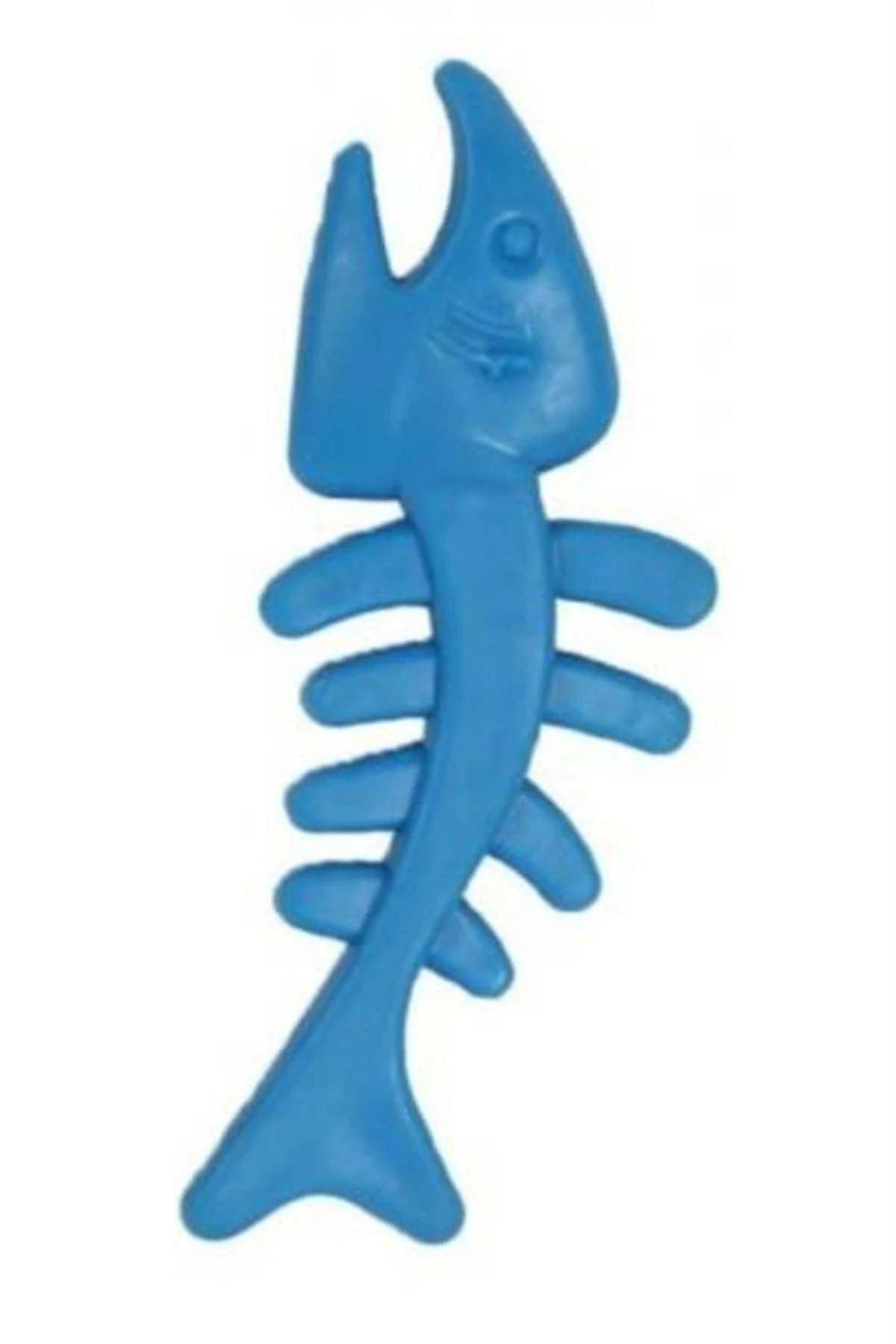 Balık Kemiği Iskelet Şekilli Renkli Plastik Kedi Oyuncağı