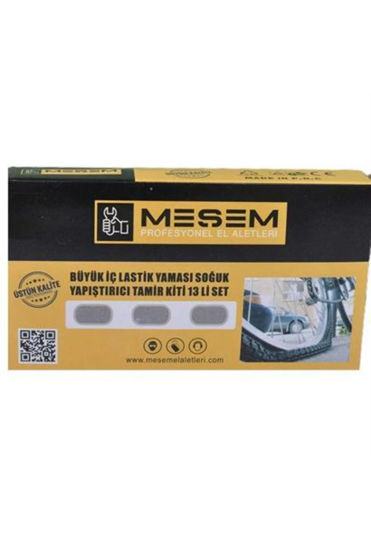 roichil® 13lü Bisiklet Motorsiklet Iç Lastik Yaması Soğuk Yapıştırıcılı