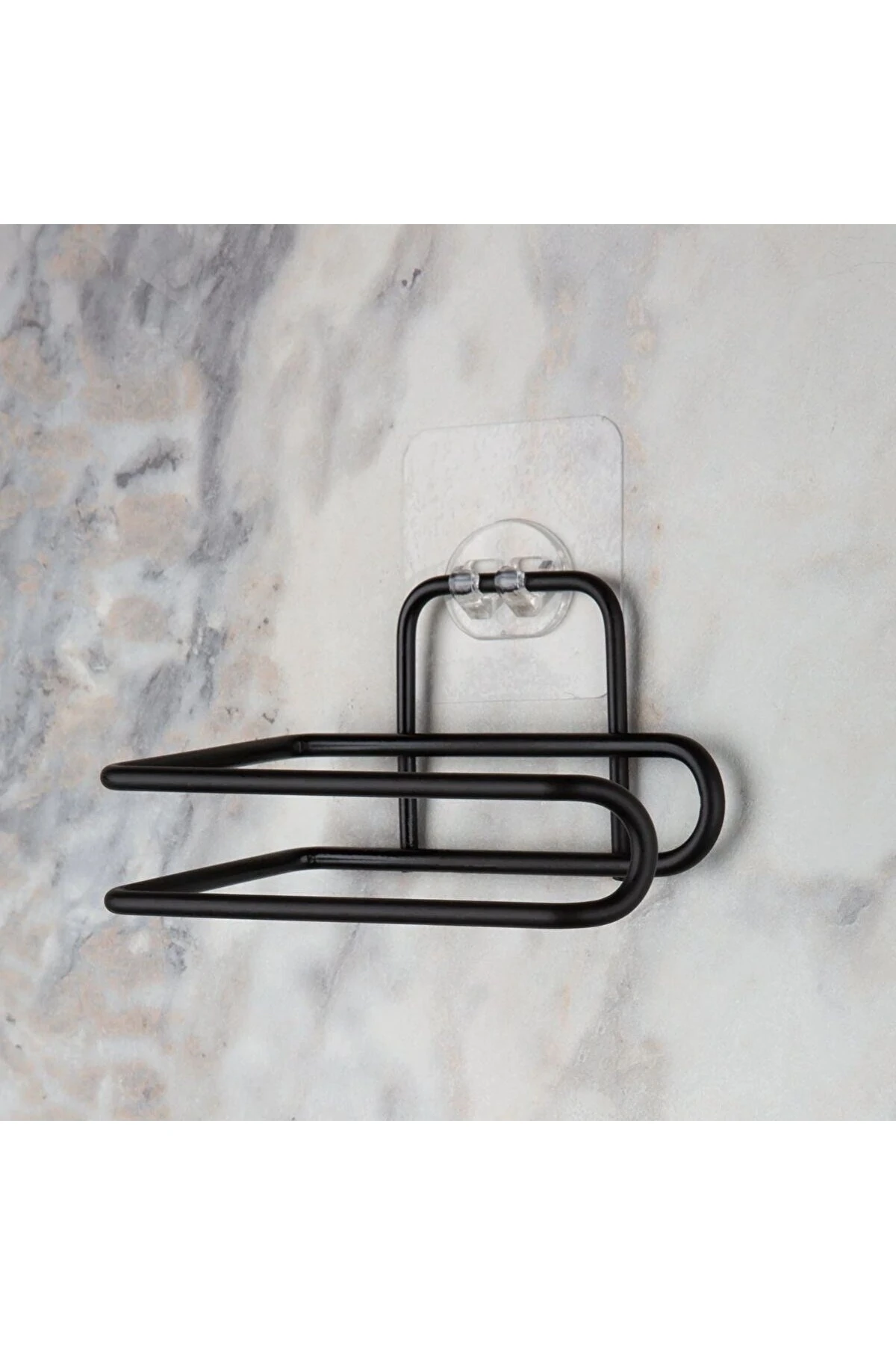 Kendiliğinden Yapışkanlı Krom Paslanmaz Metal Tuvalet Kağıtlığı Aparatı