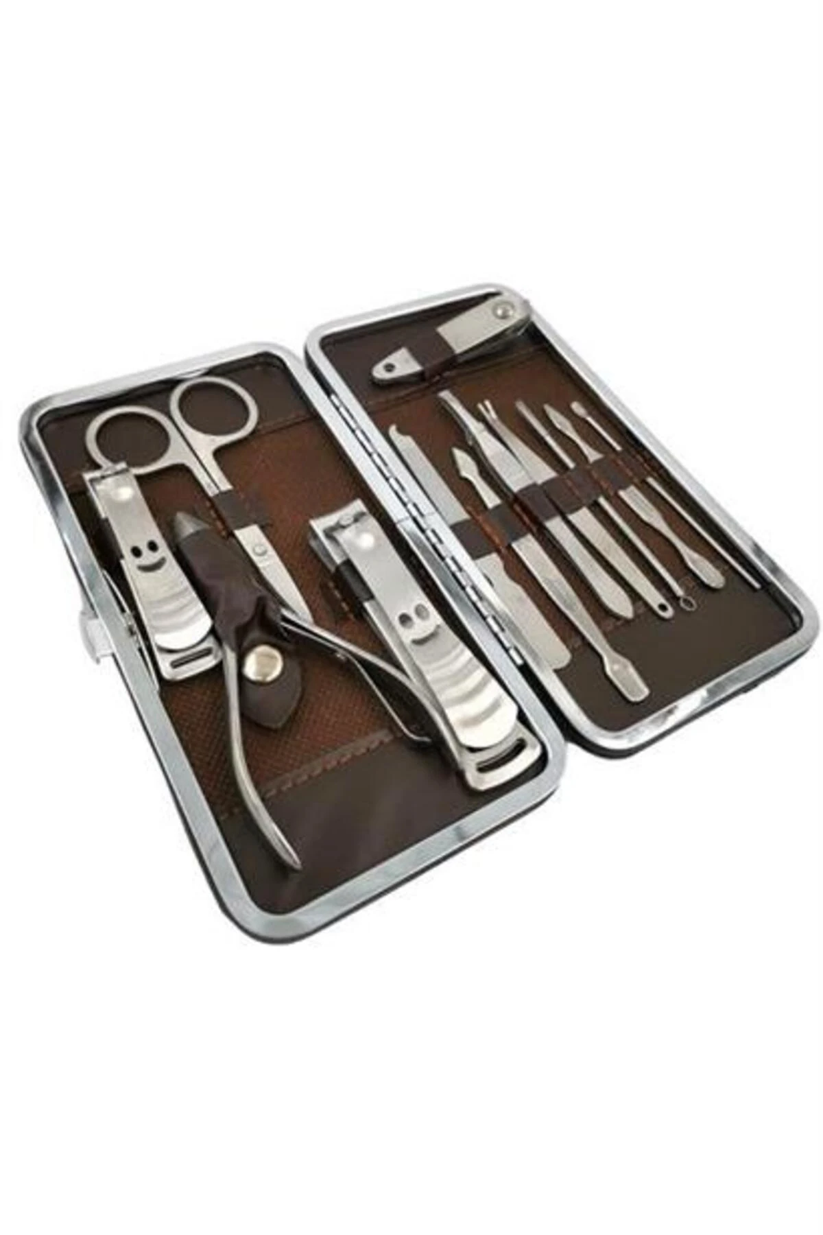 Çantalı Manikür Pensi Profesyonel Tırnak Eti İtici Ve Cımbız Roichil