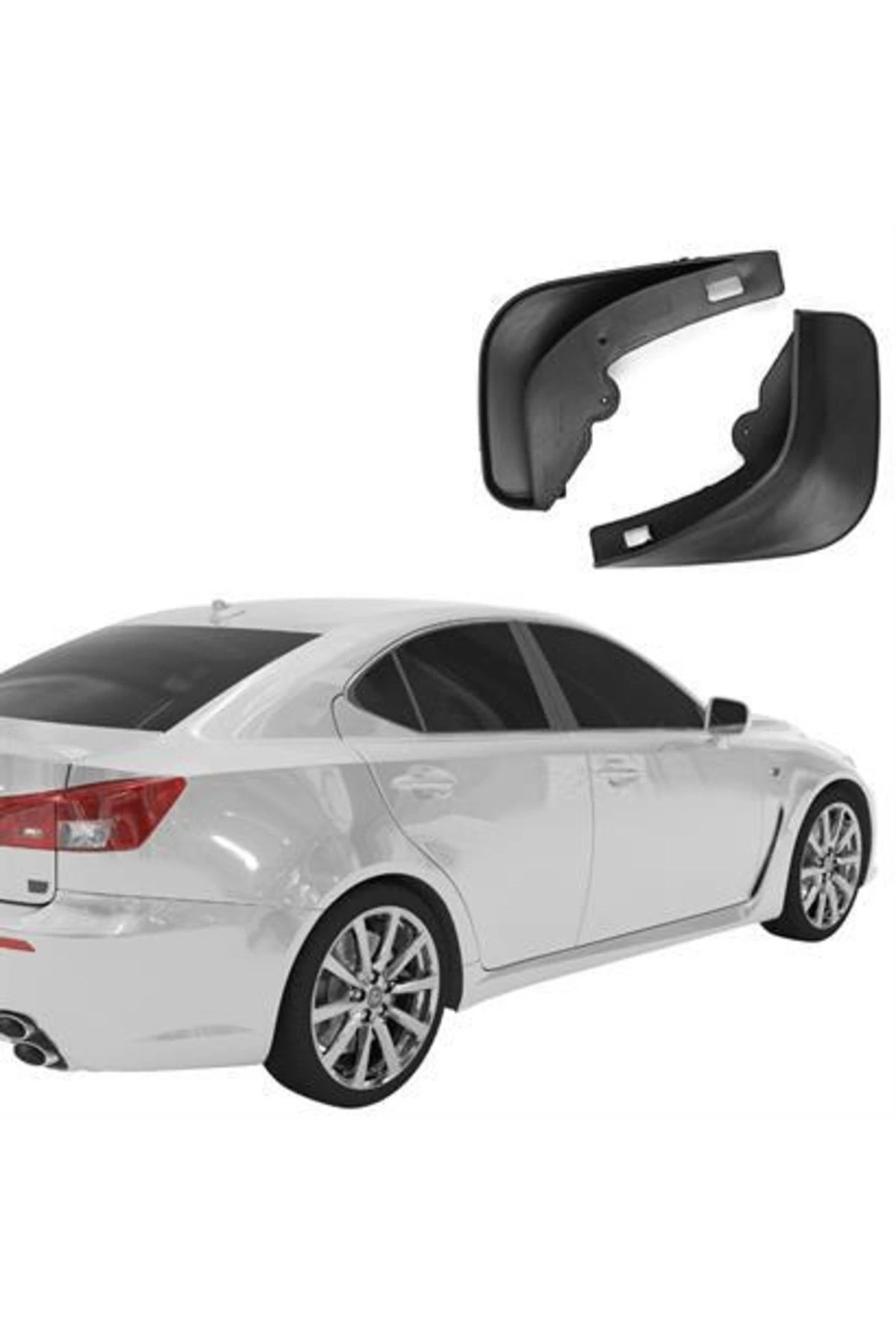 roichil® 2 Adet Ön Veya Arkaya Uygun Çamur Önleyici Paçalık 32 X19 Cm