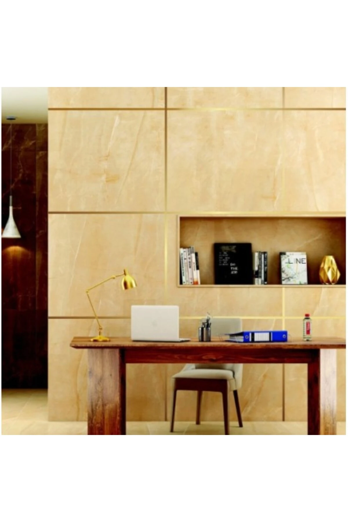 1 cm 50 Metre Gold Fayans Arası Şerit Bant