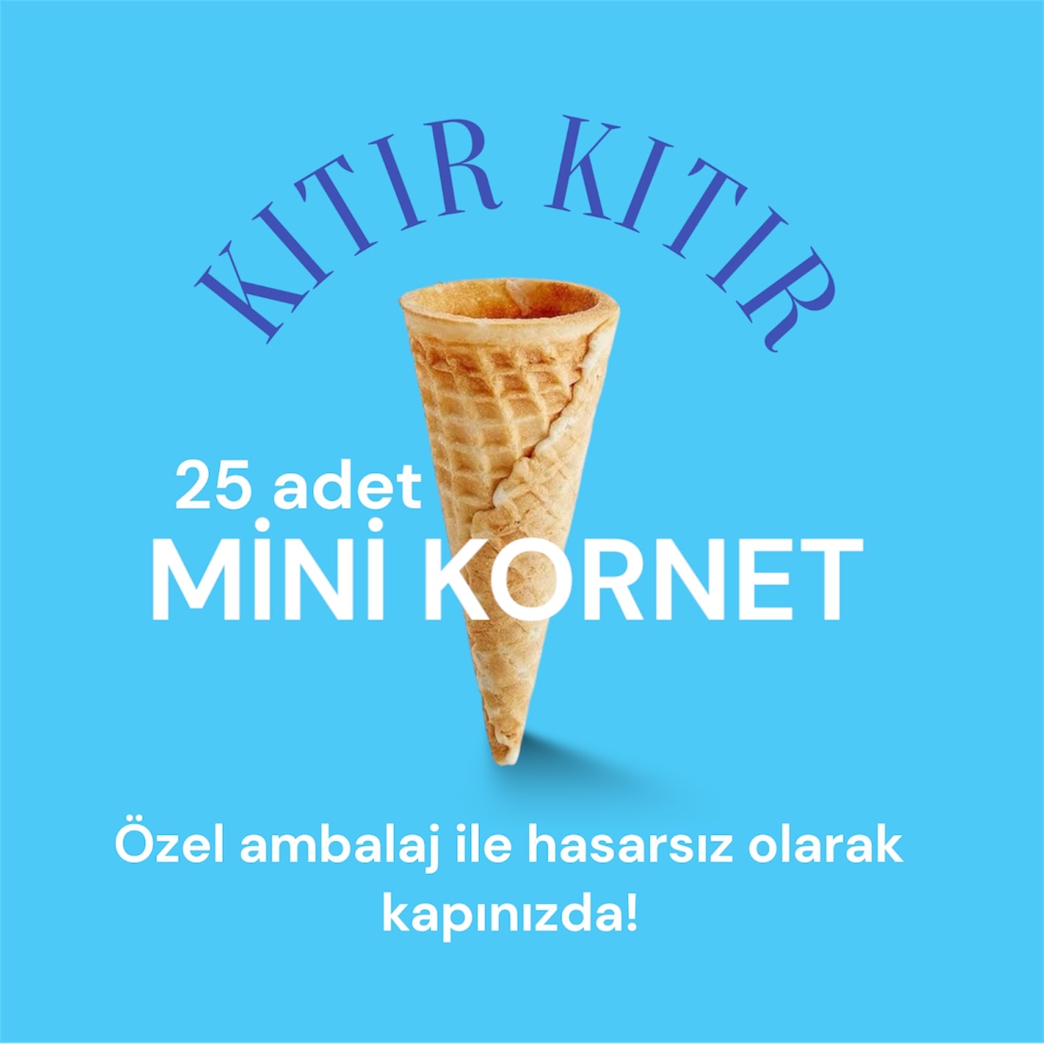 Mini Kornet 25'li