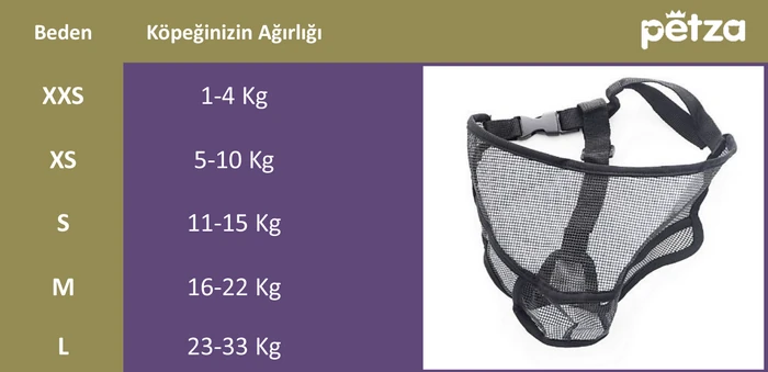 Köpek Ağızlık Yutu Ayarlanabilir