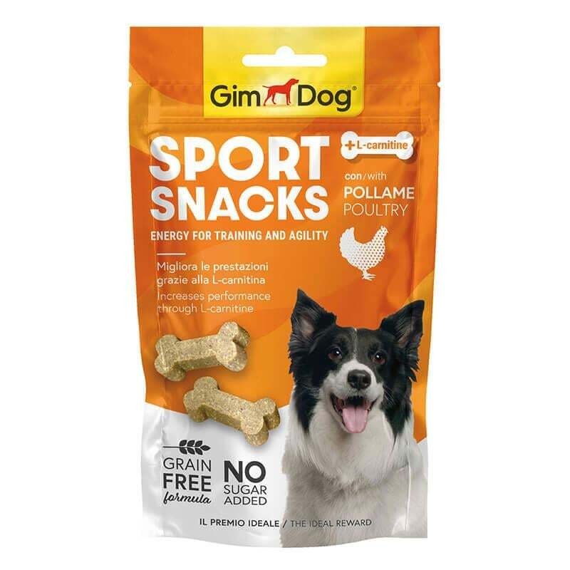 Gimdog Sportsnacks Mini Kemik Tavuk ve L-Carnitin 60 Gr