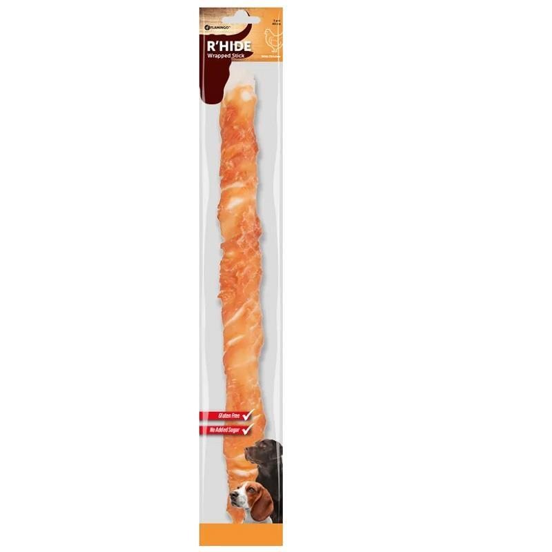 Flamingo Wrap Çubuk 40cm Köpek Ödülü 190gr