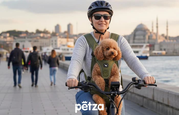 Köpek Ana Kucağı Taşıma Çantası Mato Yeşil - Petza