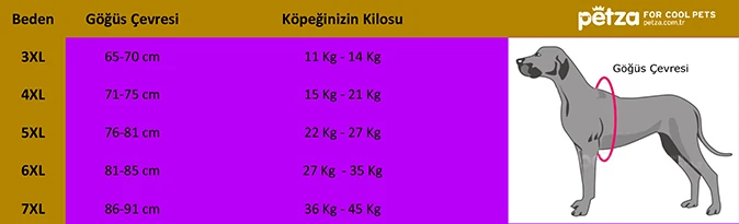 Büyük Irk Paçalı Şeffaf Köpek Yağmurluk - Rinda