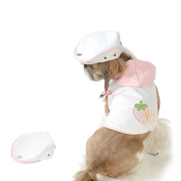 Fruity Flower Köpek Şapka - Pembe XL
