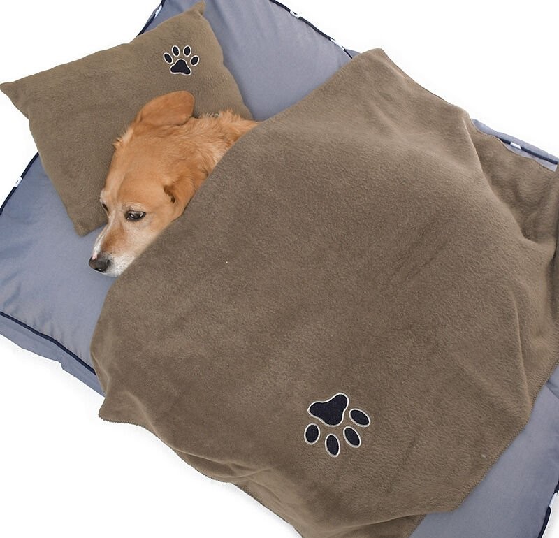 Polar Köpek Battaniyesi ve Yastık Takımı Bayo - Yeşil