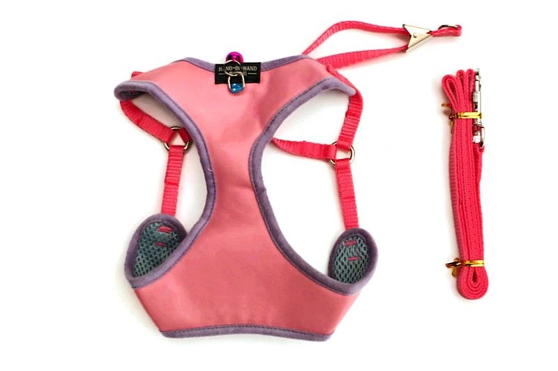 Groom Göğüs Tasması ve Uzatması Pembe