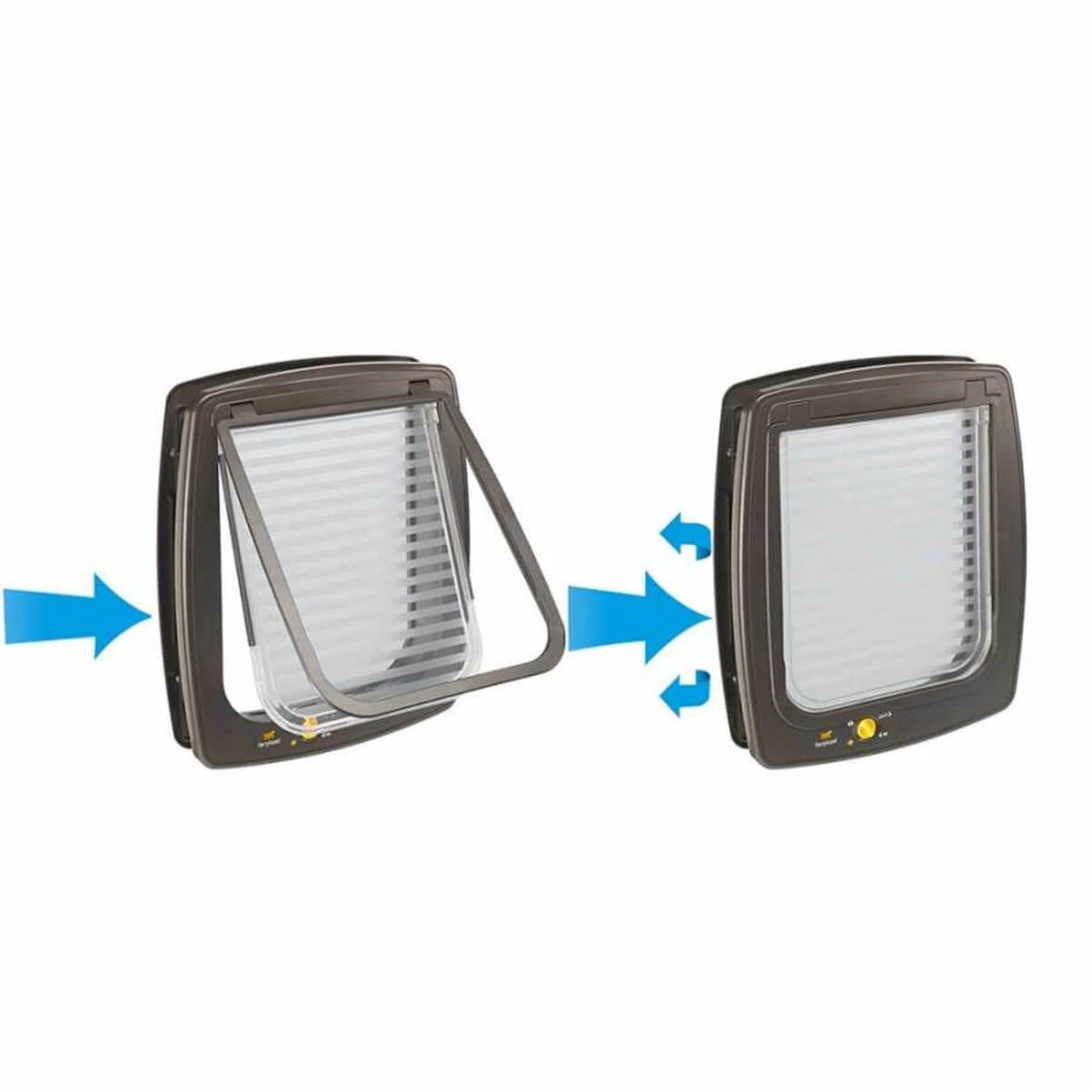 Ferplast Swing 15 Köpek Kapısı Kahverengi