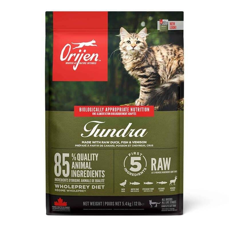 Orijen Tundura Tahılsız Kedi Maması 5,4 Kg