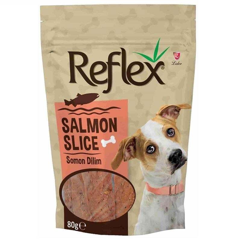 Reflex Somon Etli Dilim Köpek Ödülü 80gr