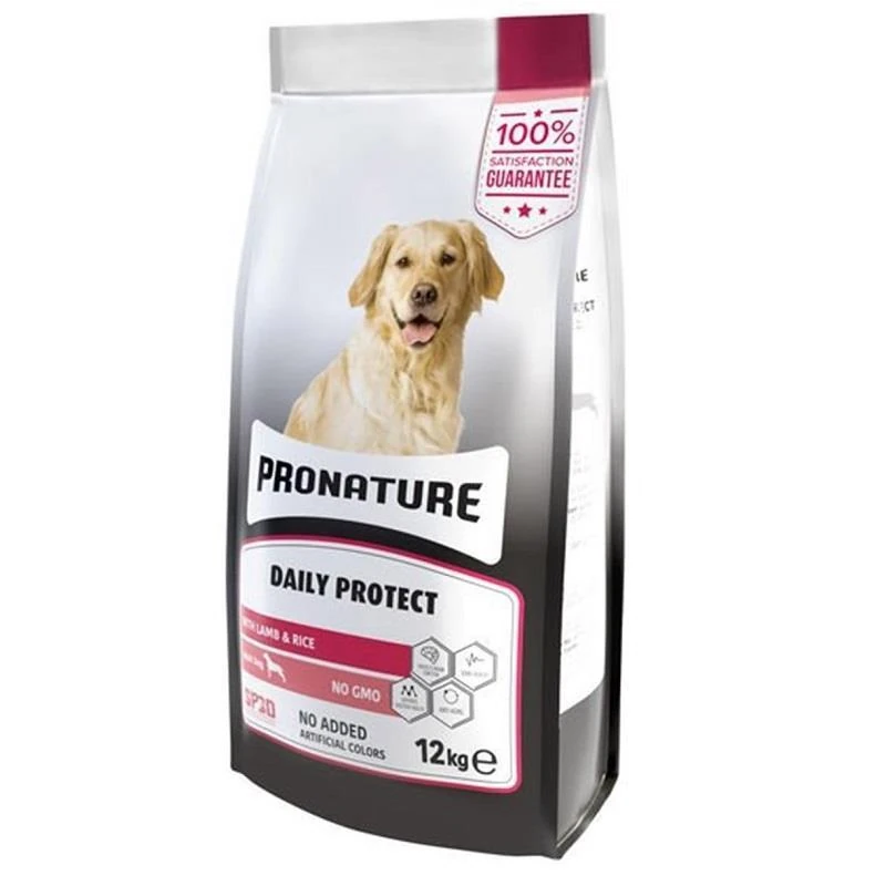 Pronature Kuzulu Ve Pirinçli Yetişkin Köpek Maması 12kg