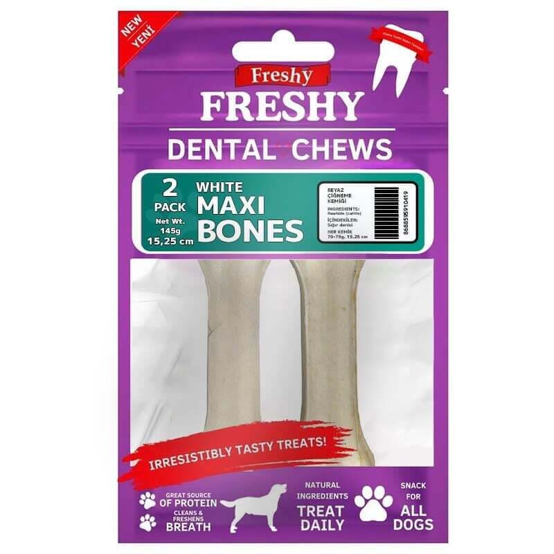 Freshy Maxi Dental 15 Cm Kemik 2 Adet