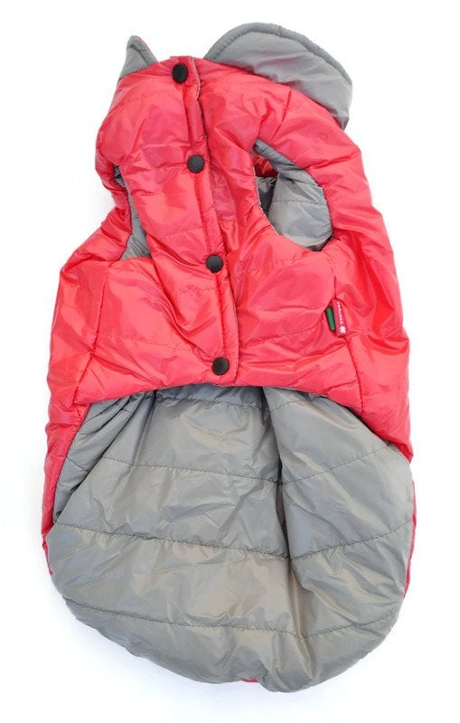 Köpek Küçük ve Orta Irk Mont Çift Taraflı Bodil Pembe Gri