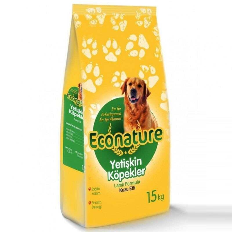 Econature Kuzulu Yetişkin Köpek Maması 15 kg