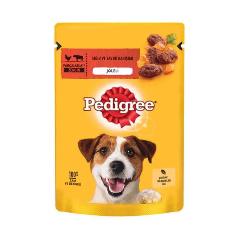 Pedigree Sığır Etli ve Tavuklu Yetişkin Köpek Konservesi 100 gr