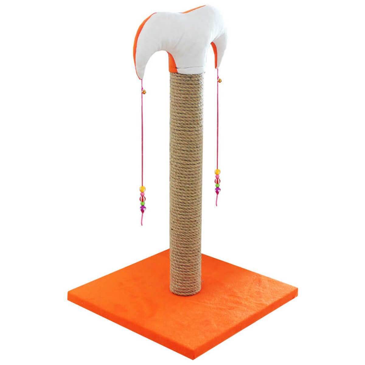 Bedspet Palyaço Kedi Tırmalama Turuncu