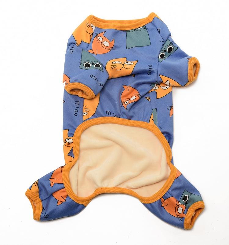 Küçük ve Orta Irk Köpek Pijama Tulum - Adumo - Köpek Kıyafeti