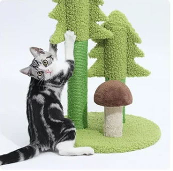 Mushroom Kedi Tırmalama Seti