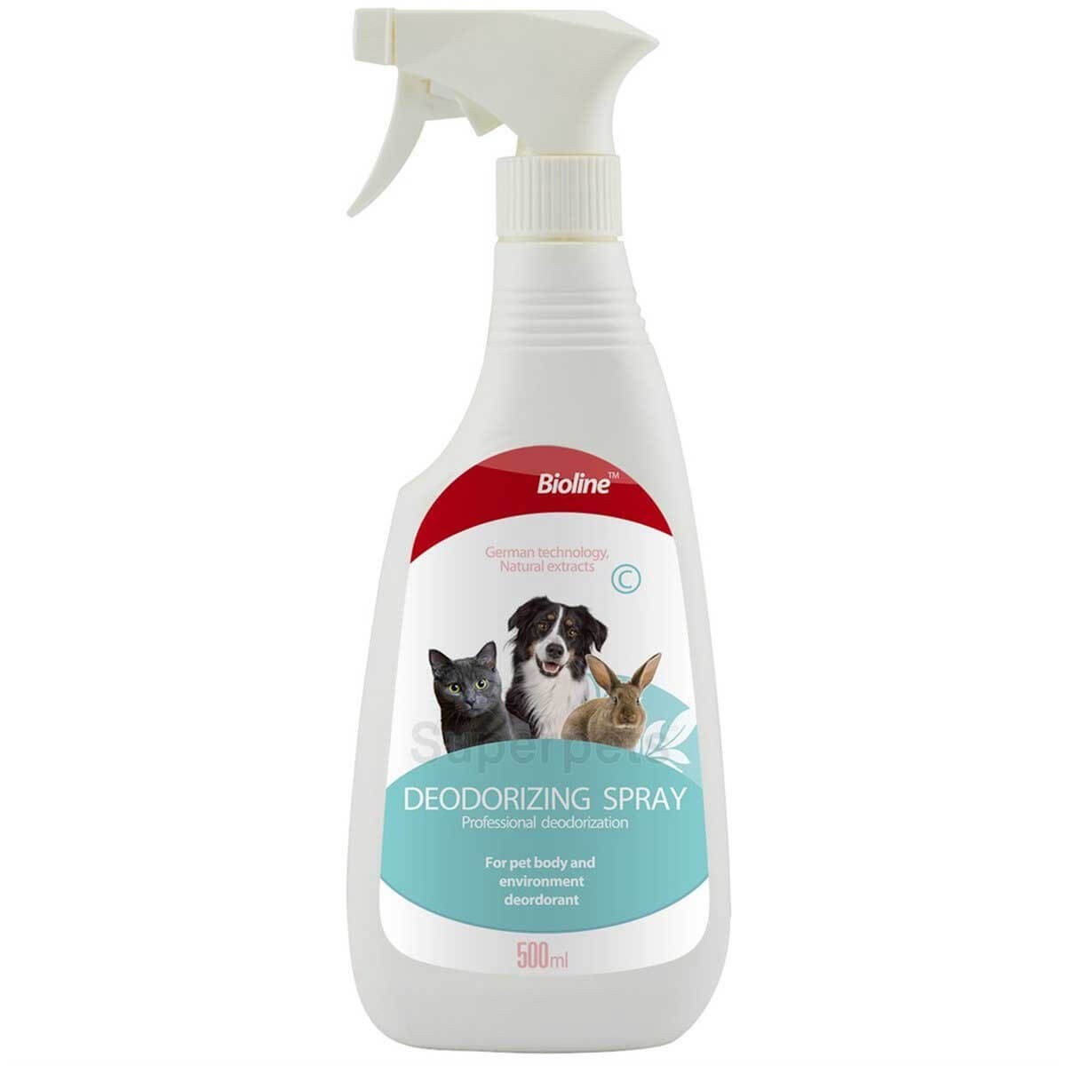 Bioline Kedi Köpek Kemirgen Koku Giderici Sprey 500ml