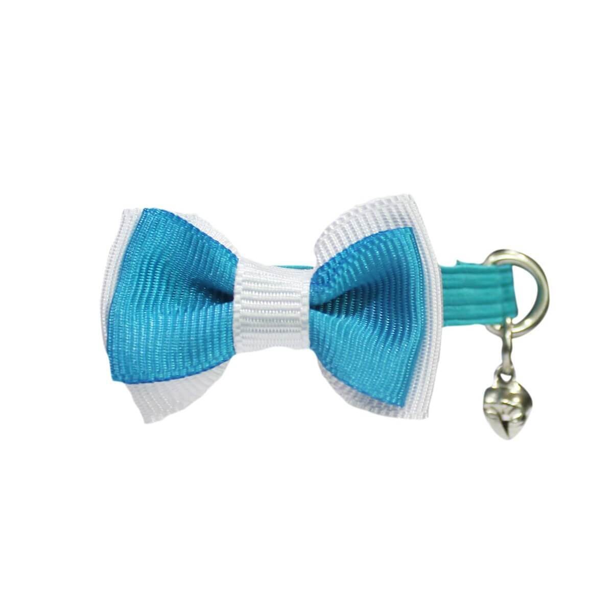 Pet Pretty Papyonlu Boyun Tasması Turkuaz