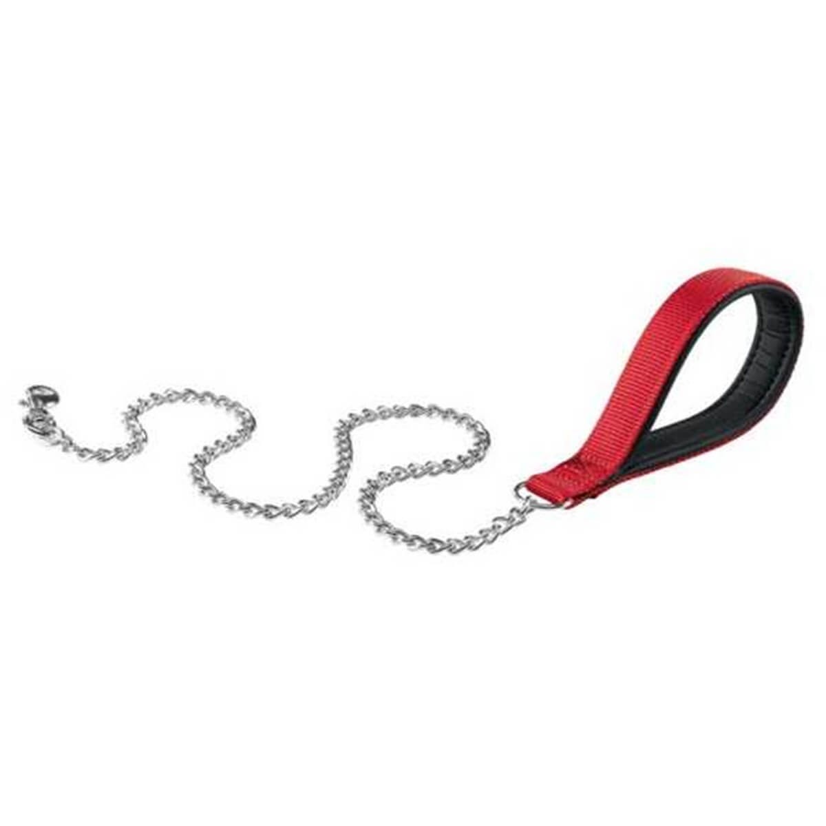 Ferplast Daytona Chrome Köpek sevk Tasması 100 Cm Kırmızı