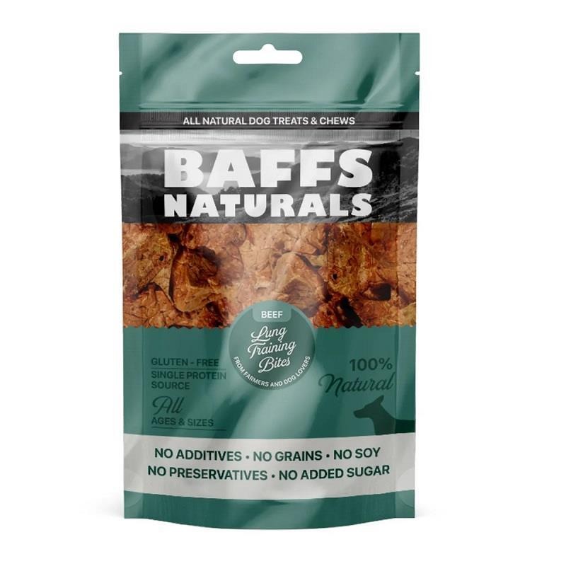 Baffs Natural Lung Biscuits Dana Ciğer Köpek Ödülü 100 Gr