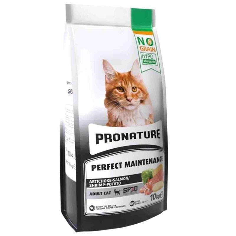Pronature Hypo-Allergenic Somonlu Kedi Maması 10 Kg