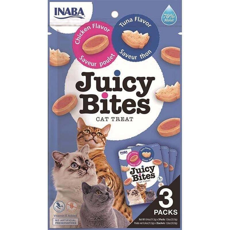 Ciao Juick Bites Tavuklu Ton Balıklı Kedi Ödülü