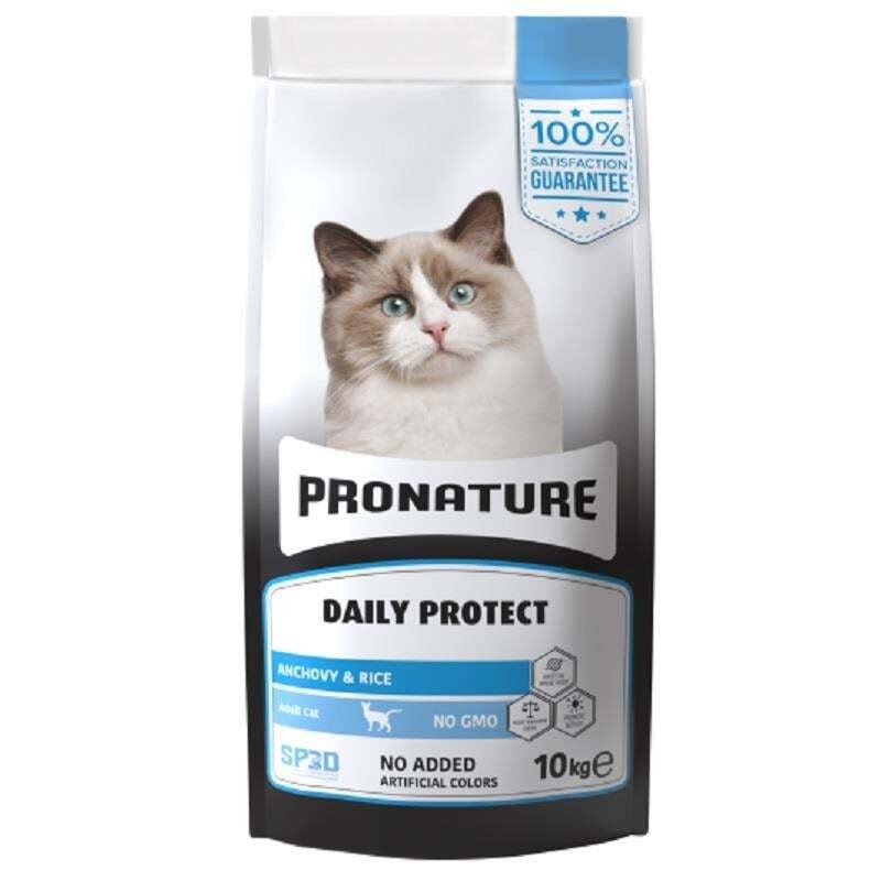Pronature Hamsili ve Pirinçli Yetişkin Kedi Maması 10 kg